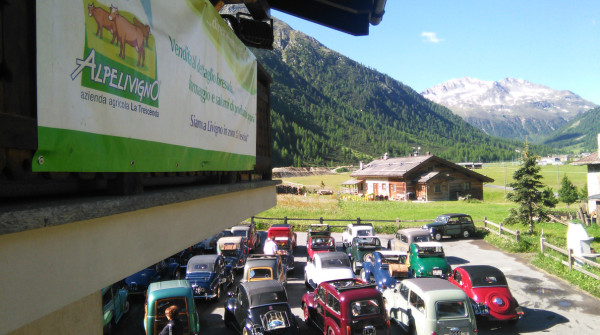 La Topolino intorno al Bernina 2015